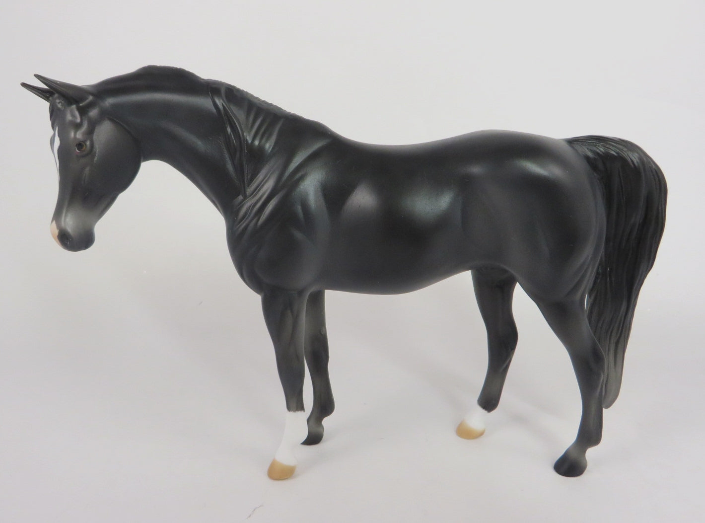 JINGLE BELLE-OOAK BLACK ARABIAN MARE PEBBLE BY KAYLA WESSE  WHS 19