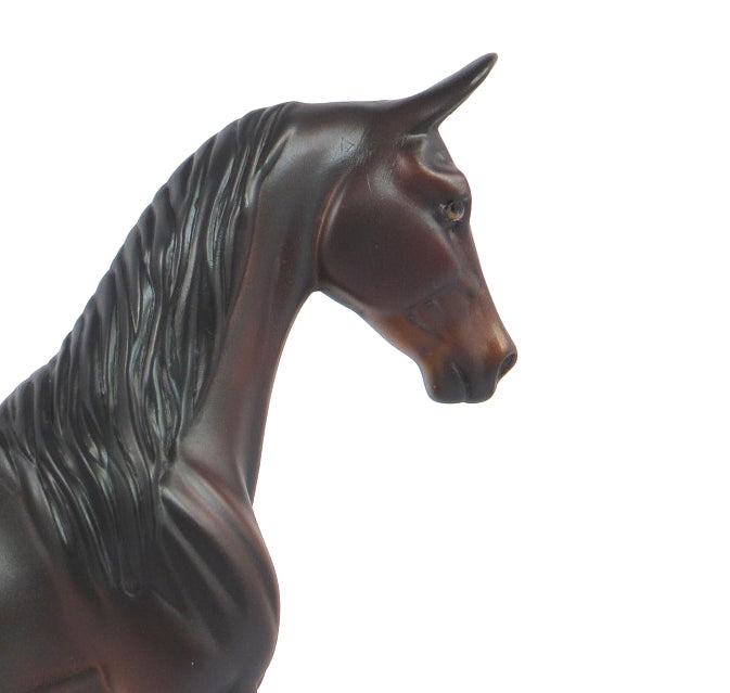 CHRISTMAS KISS -OOAK BAY SADDLEBRED PEBBLES BY KAYLA WESSE  WHS19