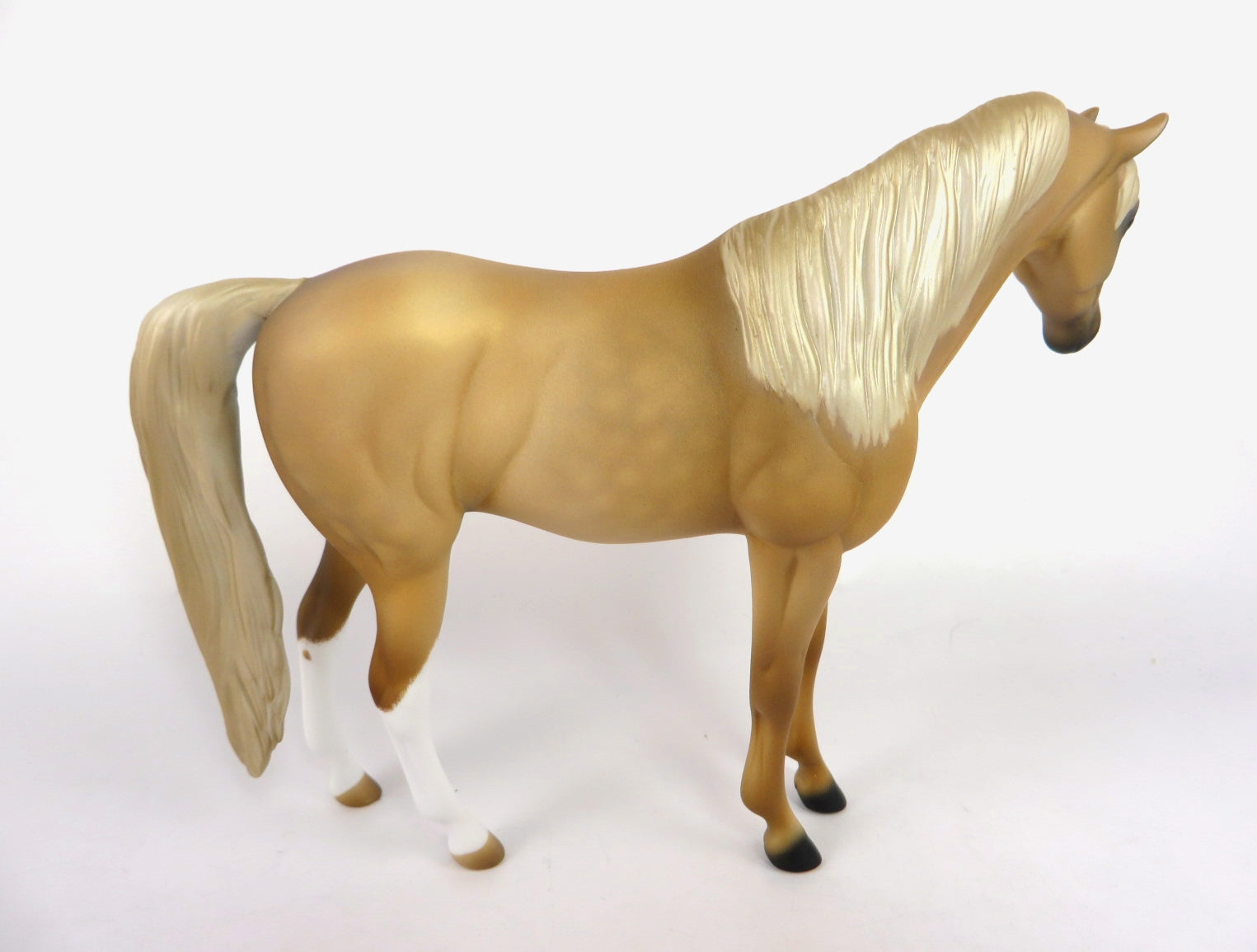 CHRISTMAS SPRITZ-OOAK PALOMINO ARABIAN MARE PEBBNLES WHS 19