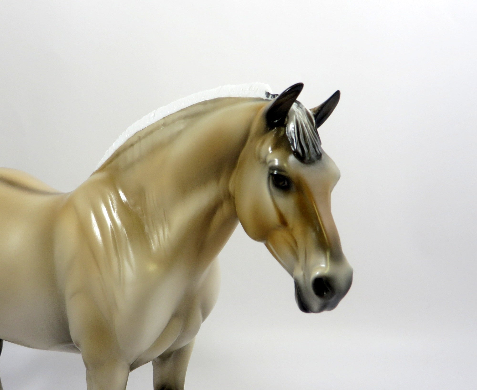 CLEOPATRA-OOAK NORWEGIAN FJORD MODEL HORSE EQ 19
