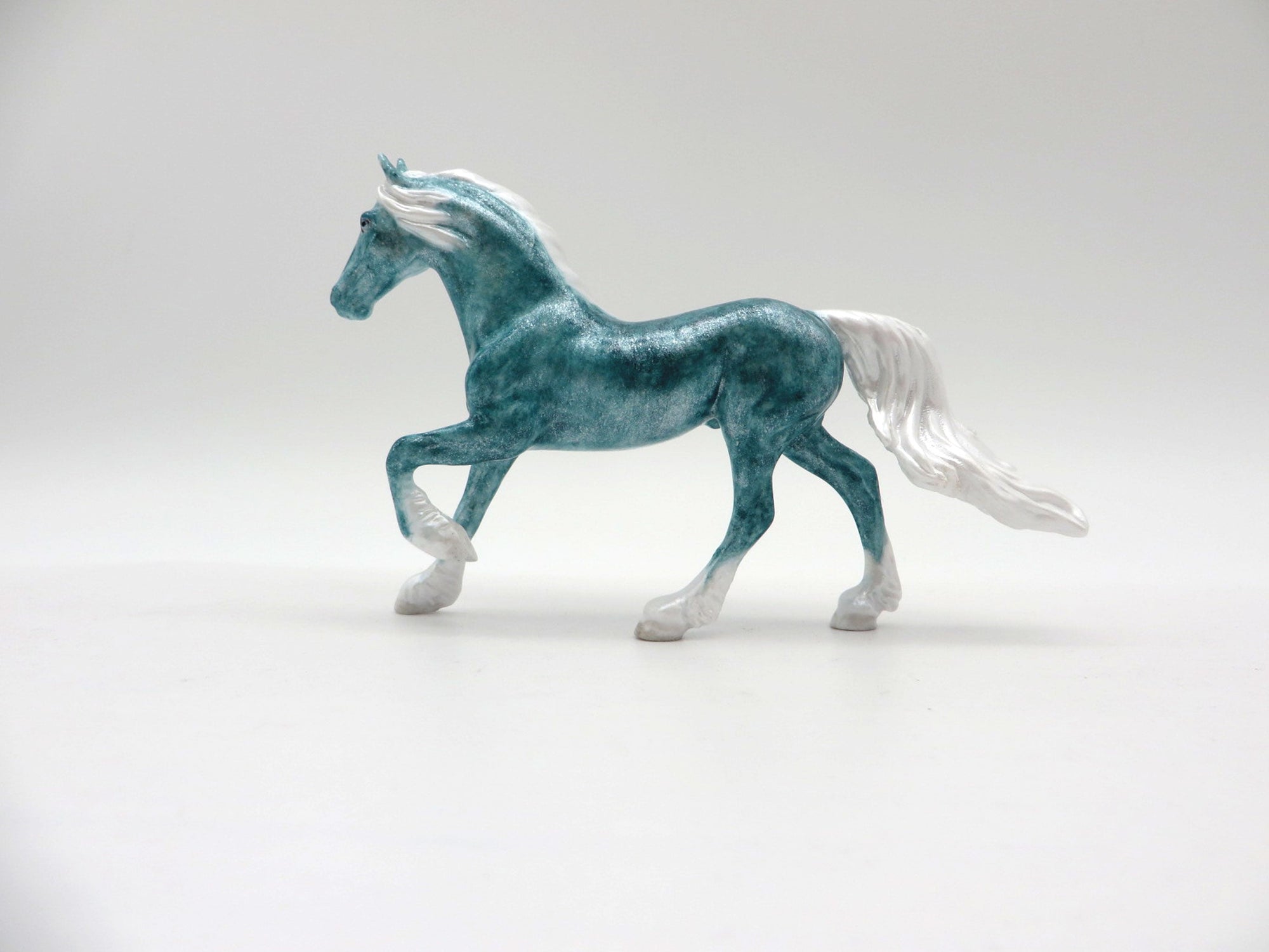 Cloud Burst- OOAK Fresian Chip Deco SHCF 2021