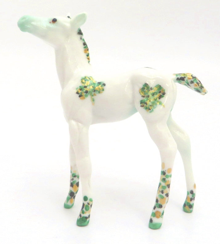 CONNOR- OOAK ST. PATRICKS DAY FOAL DECORATOR CHIP BY JAS FANNING 3/5/20