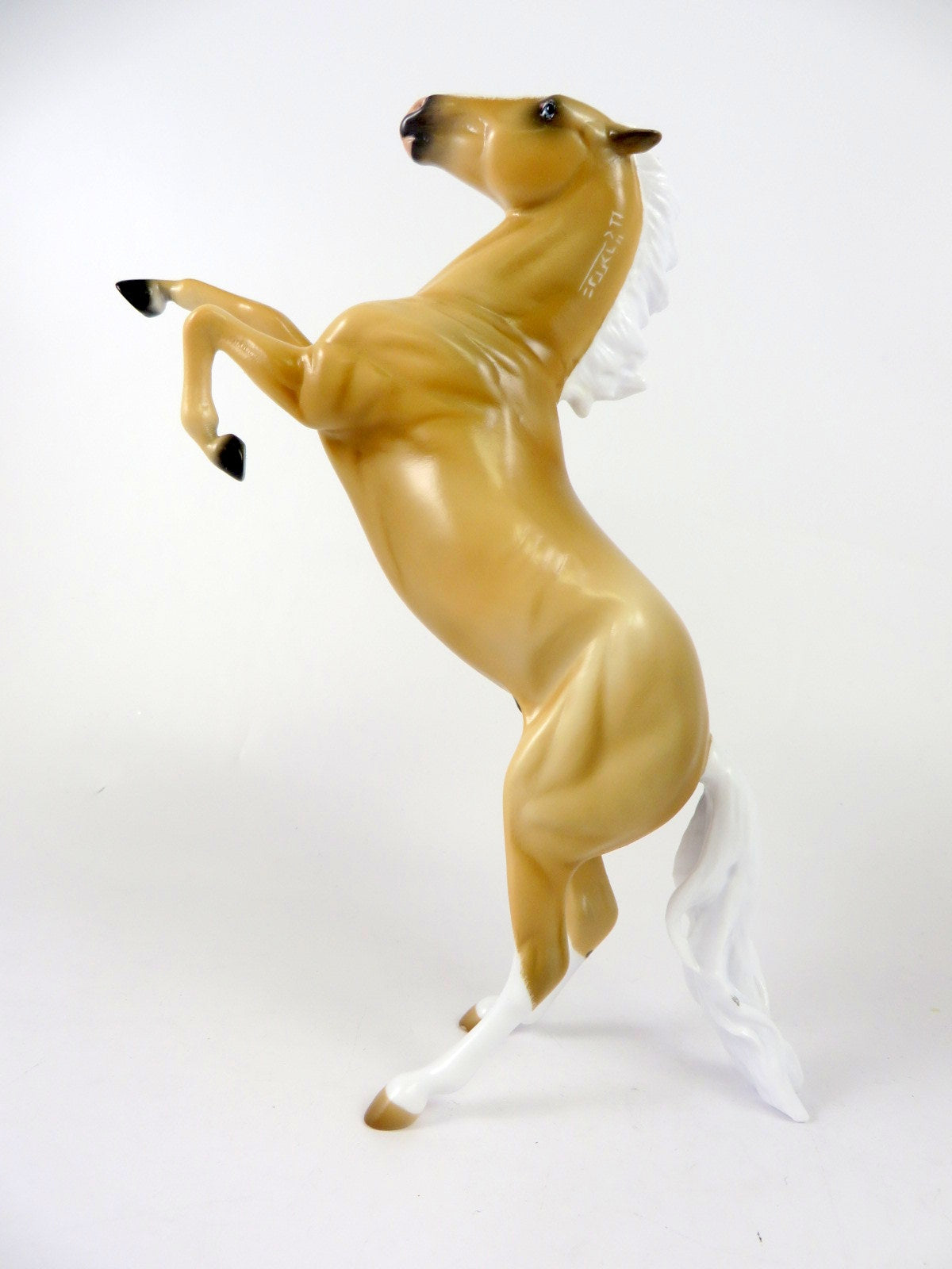 COPPER CANYON - OOAK PALAMINO REARING PEBBLE BY AUDREY DIXON 11-8-19