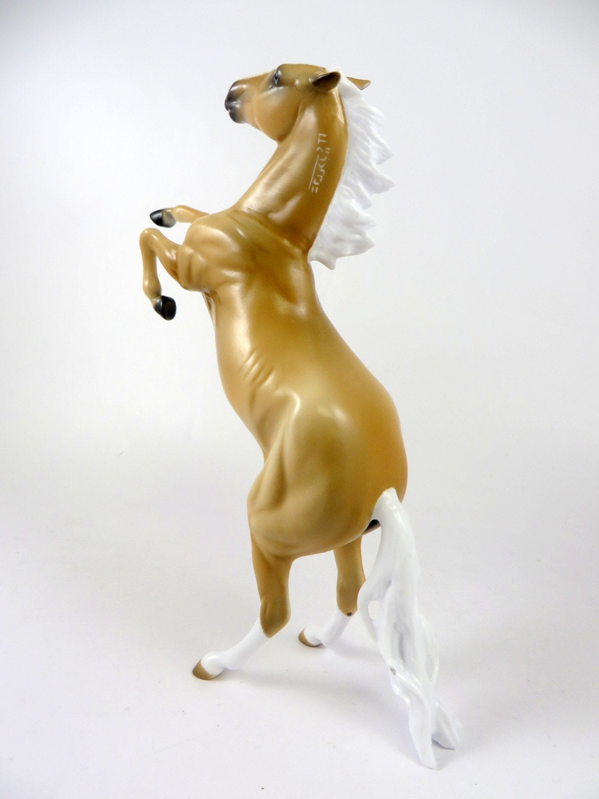 COPPER CANYON - OOAK PALAMINO REARING PEBBLE BY AUDREY DIXON 11-8-19