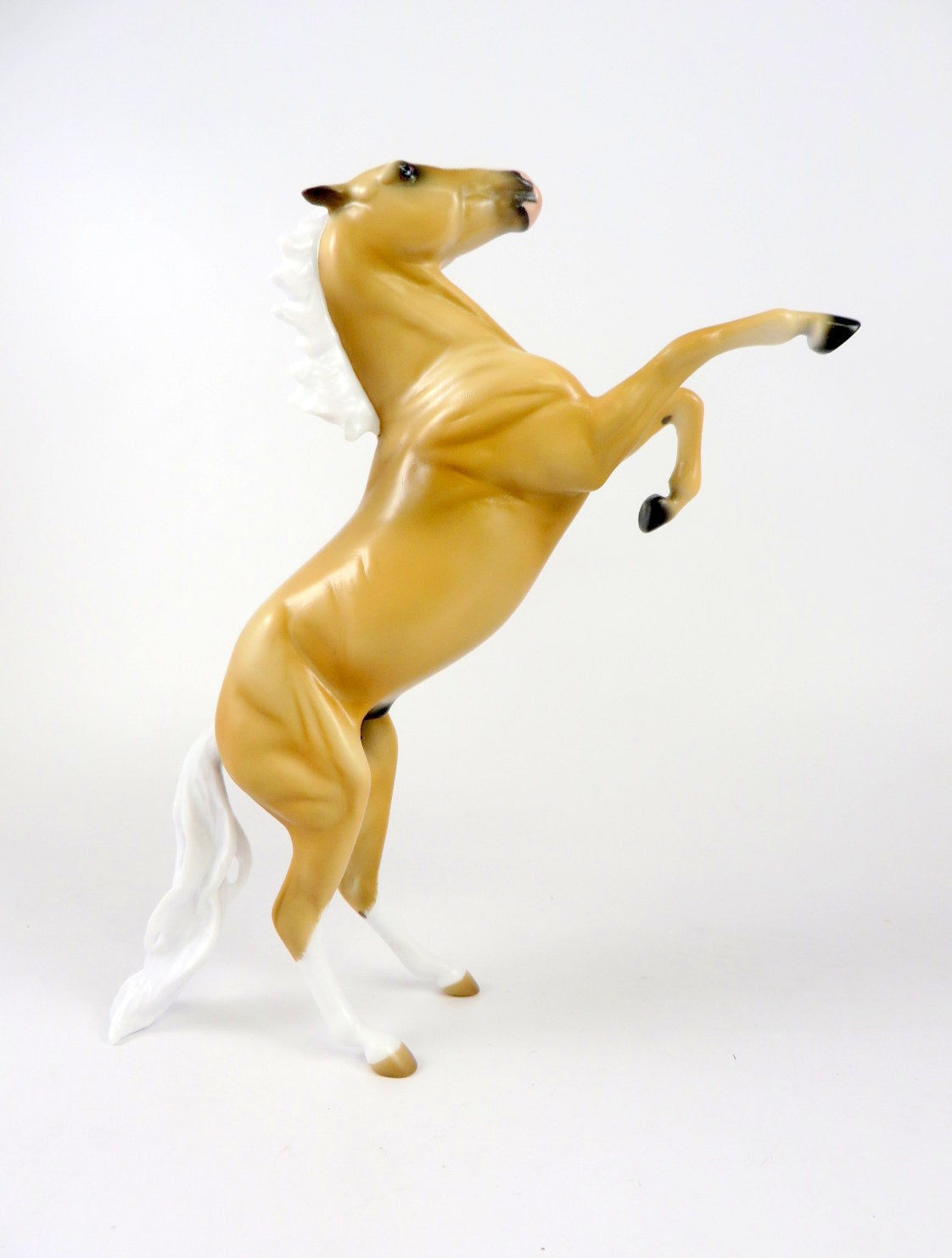 COPPER CANYON - OOAK PALAMINO REARING PEBBLE BY AUDREY DIXON 11-8-19