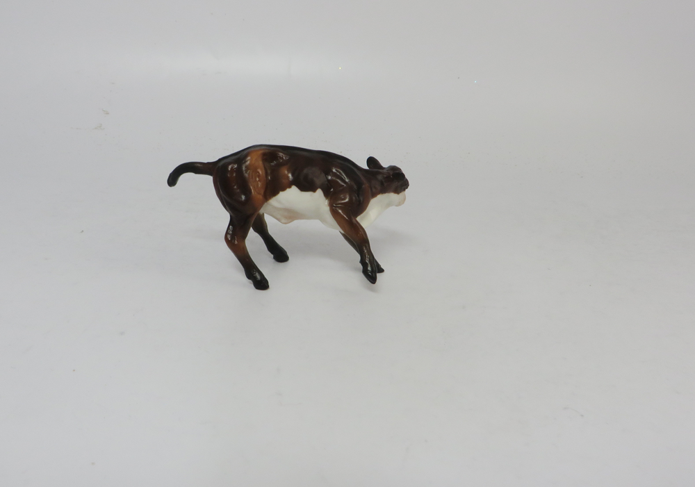 INTERCEPTION -OOAK-RED DUN OVERO CUTTER AND BROWN CALF BY AUDREY DIXON SB19