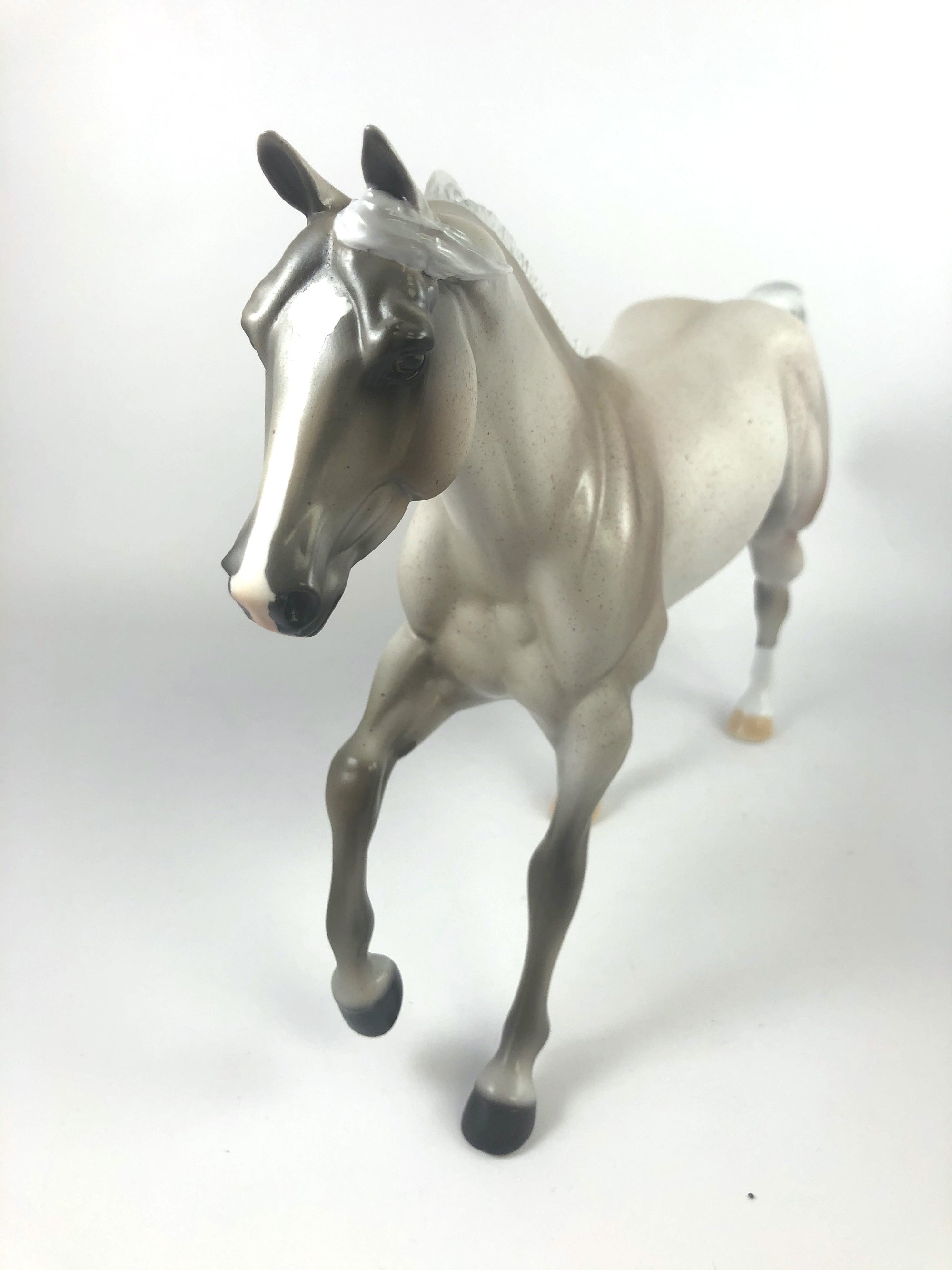 CRYPT KEEPER - LE-15 FLEA BITTEN CHESTNUT FOUNDATION QUARTER HORSE BY KAYLA WESSE MM19