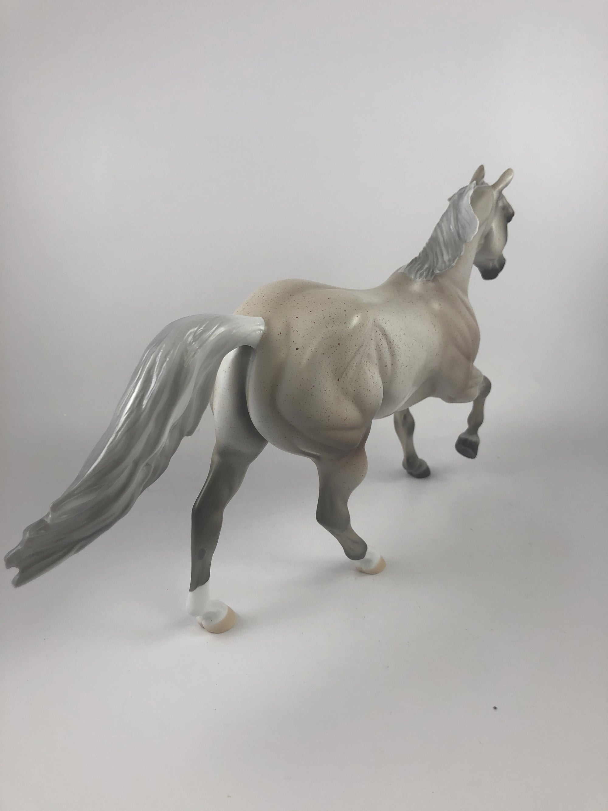 CRYPT KEEPER - LE-15 FLEA BITTEN CHESTNUT FOUNDATION QUARTER HORSE BY KAYLA WESSE MM19