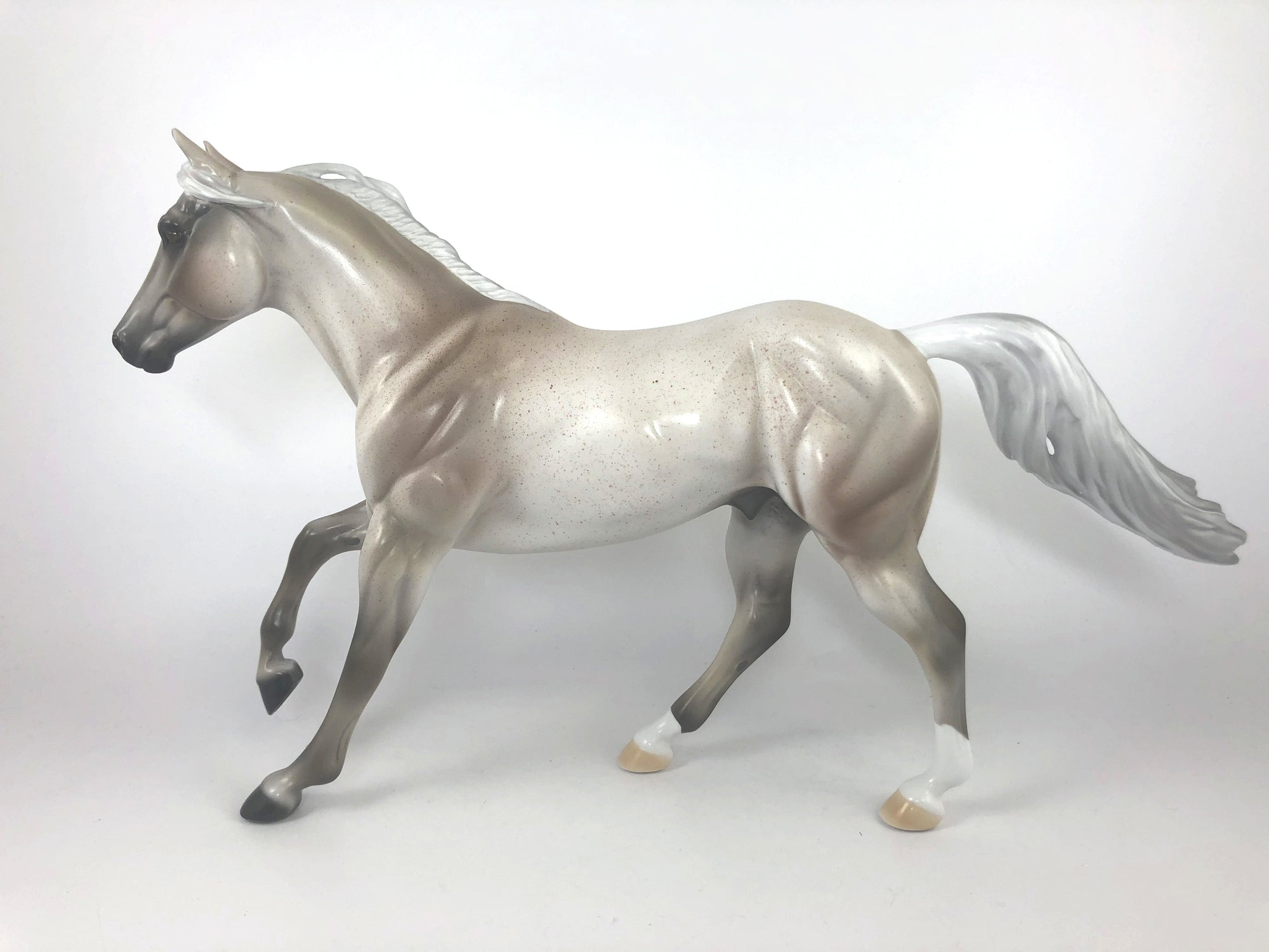 CRYPT KEEPER - LE-15 FLEA BITTEN CHESTNUT FOUNDATION QUARTER HORSE BY KAYLA WESSE MM19