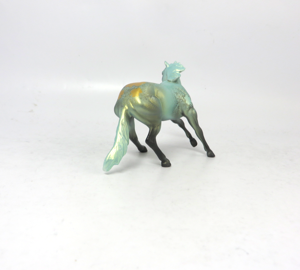 SAINT PATRICK  --- OOAK CUTTER AND CALF  CHIP ST. PATRICKS DAY DECORATOR BY MISSY FOX 2-25-19