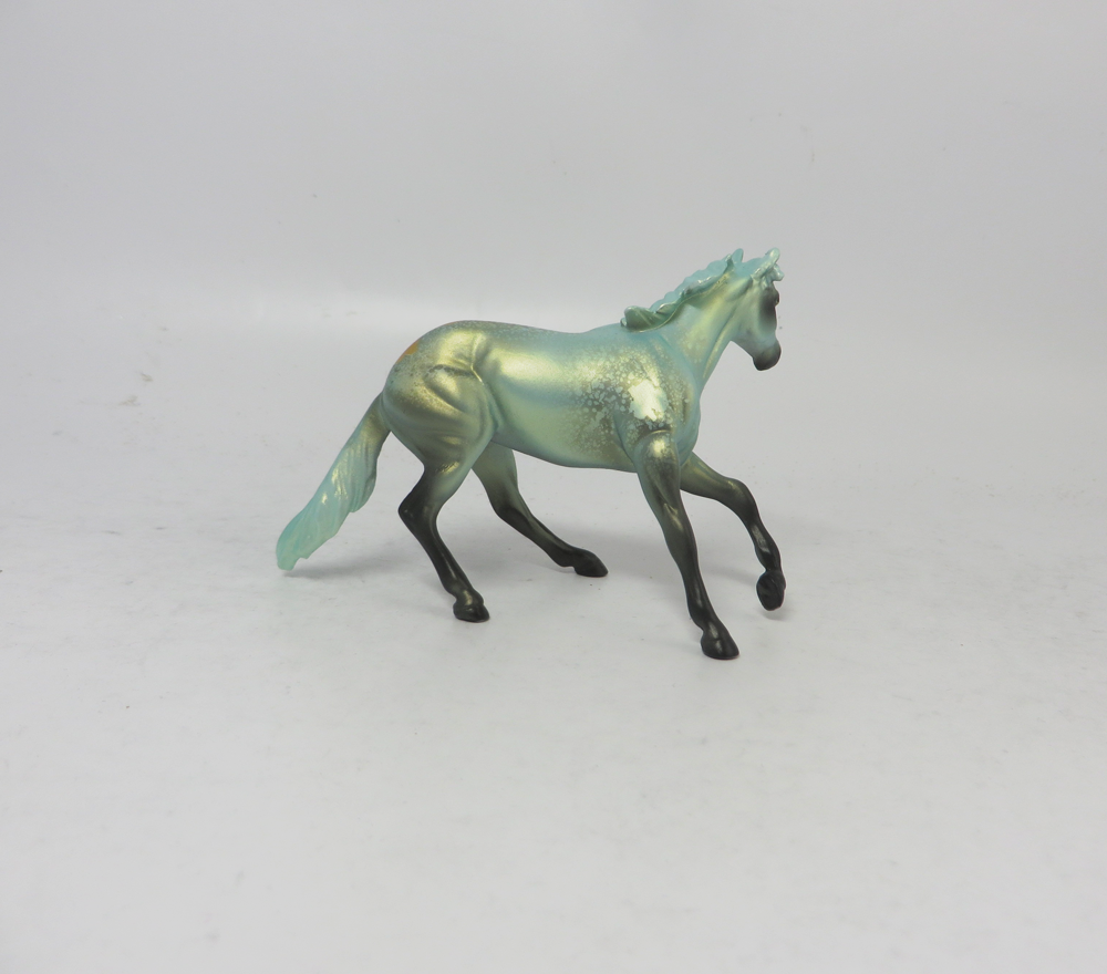 SAINT PATRICK  --- OOAK CUTTER AND CALF  CHIP ST. PATRICKS DAY DECORATOR BY MISSY FOX 2-25-19