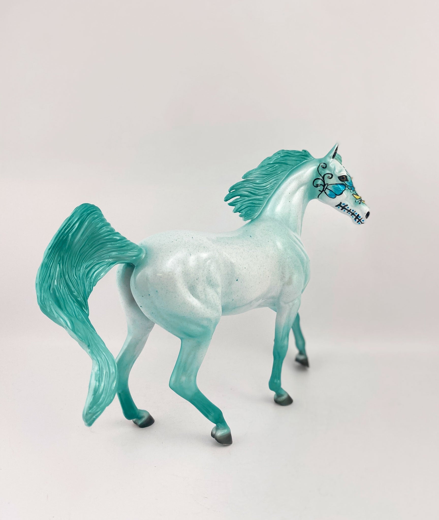 Dali-OOAK Sugar Skull Arabian Mare By Dawn Quick MM 2020
