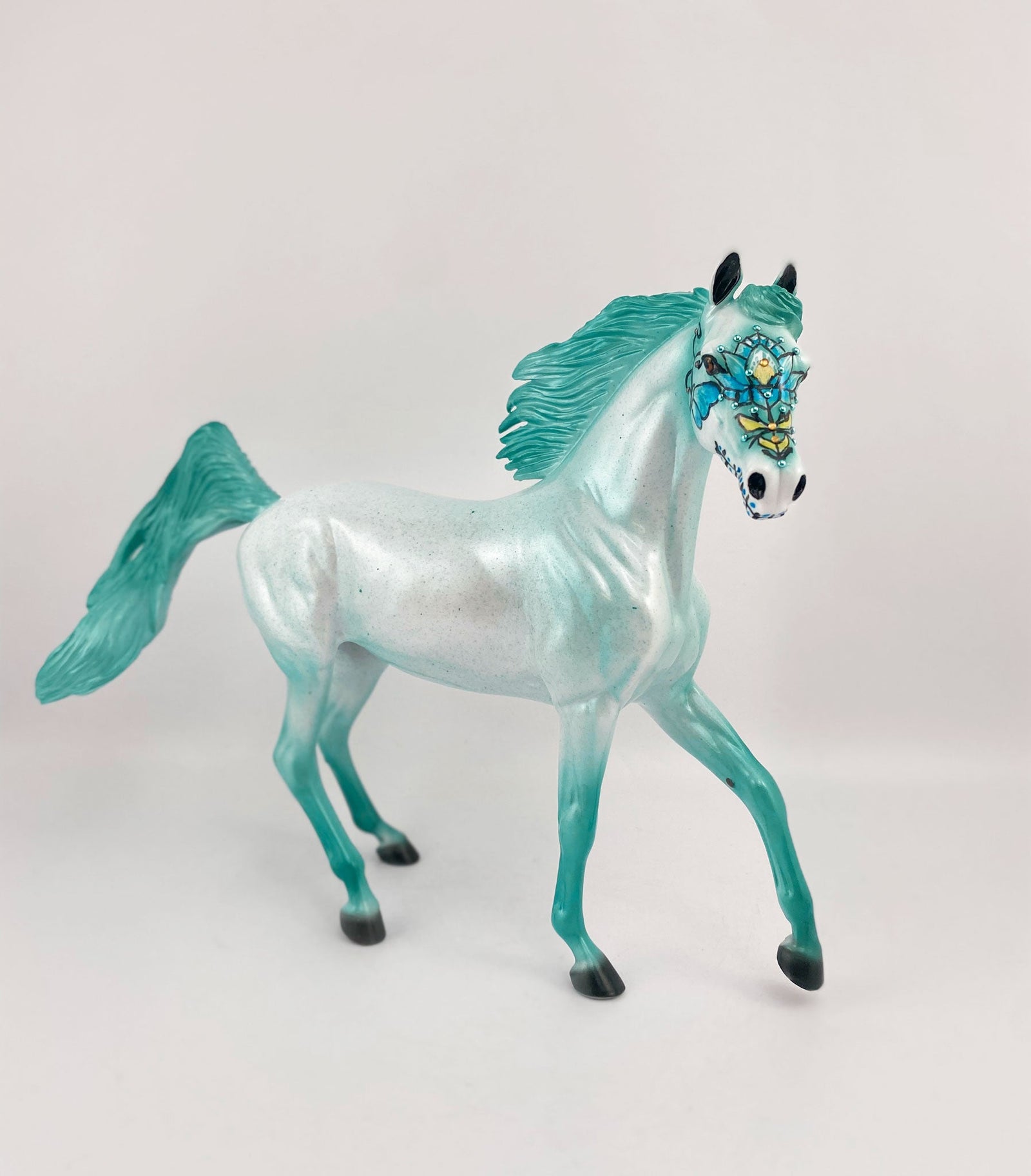 Dali-OOAK Sugar Skull Arabian Mare By Dawn Quick MM 2020