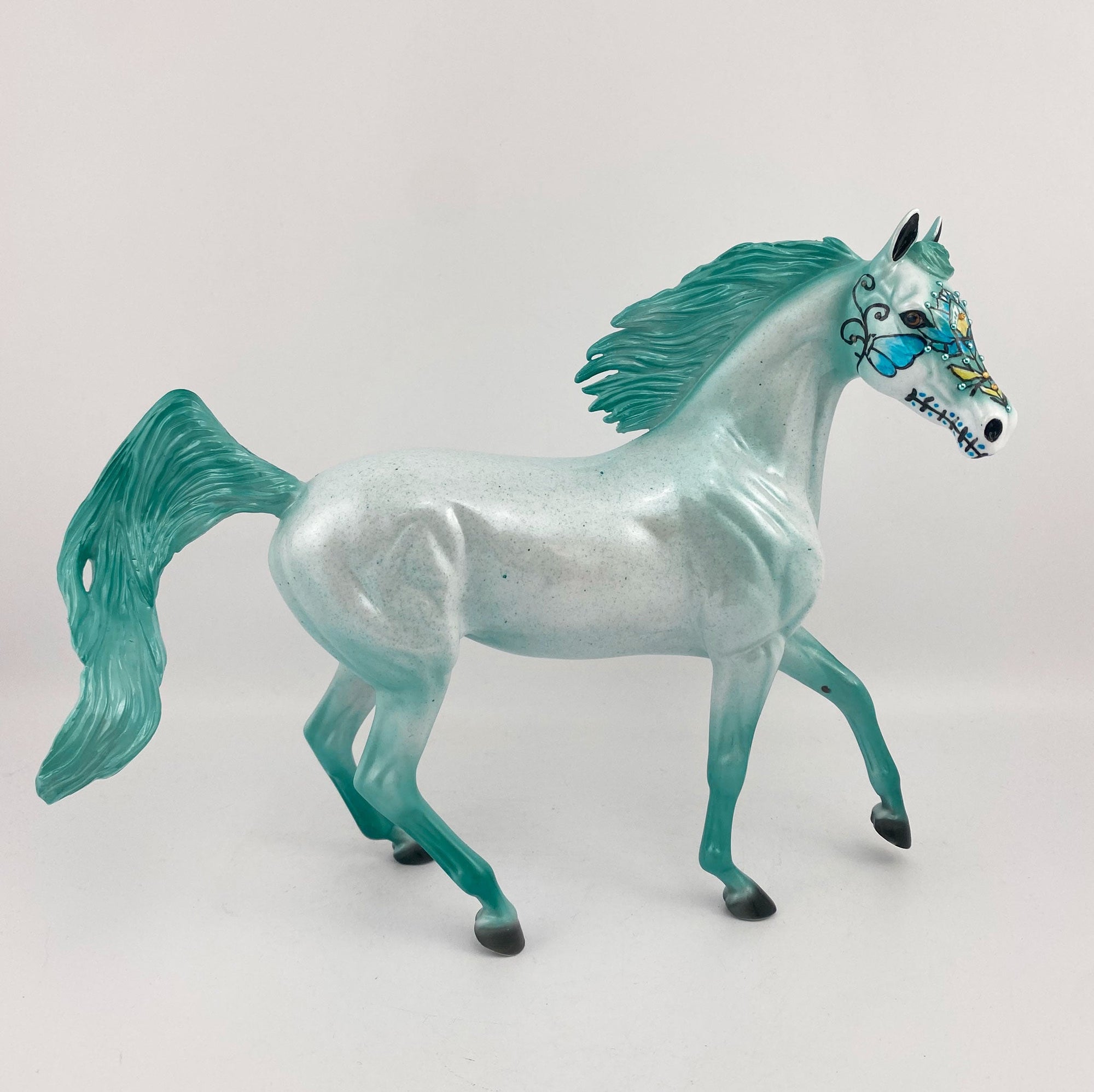 Dali-OOAK Sugar Skull Arabian Mare By Dawn Quick MM 2020