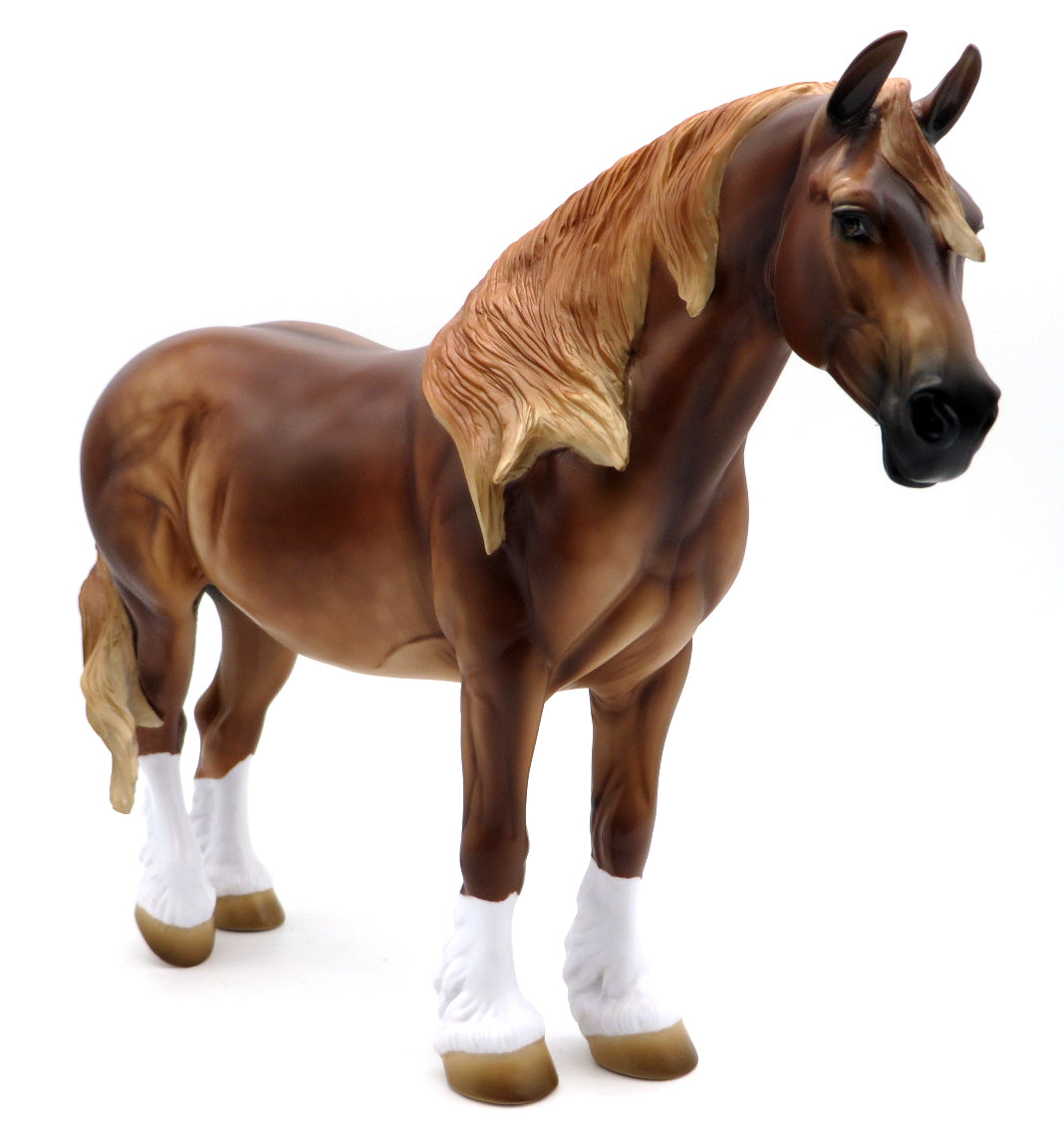 Daphne - OOAK Chestnut Draft Mare by Kayla - MM 2021