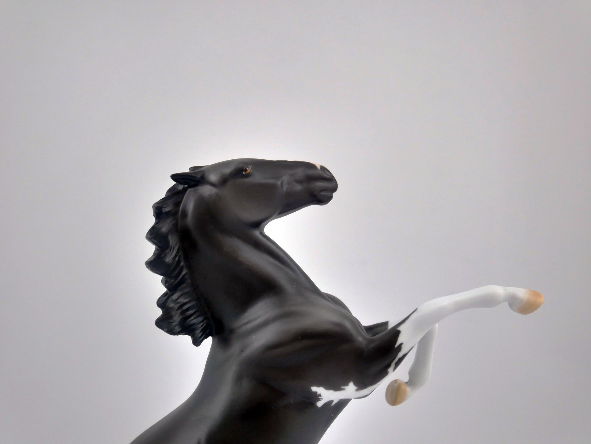 DAVEY GREY-OOAK REARING PEBBLES BY DAWN QUICK