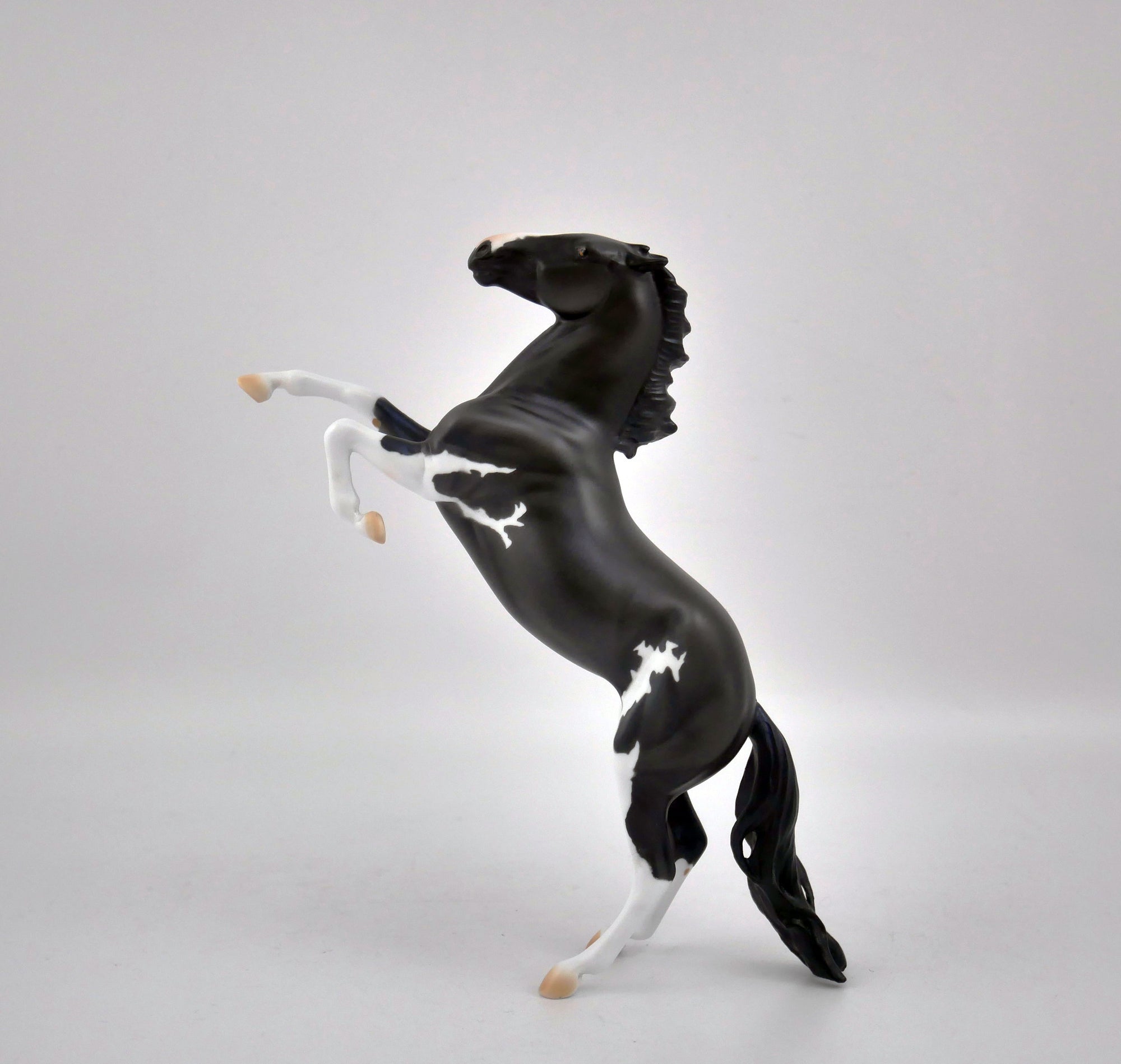 DAVEY GREY-OOAK REARING PEBBLES BY DAWN QUICK