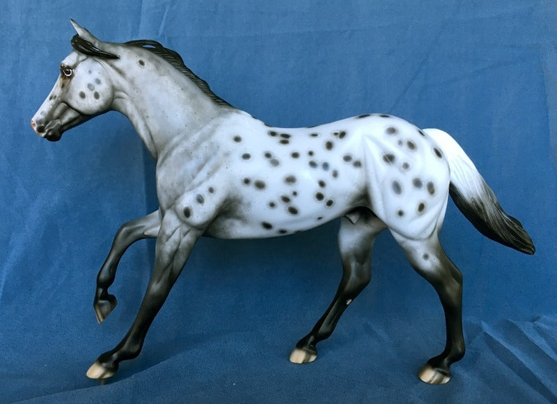 DREAM BIG-OOAK LOUD APPALOOSA FOUNDATION QUARTER HORSE MODEL HORSE 4/24/20