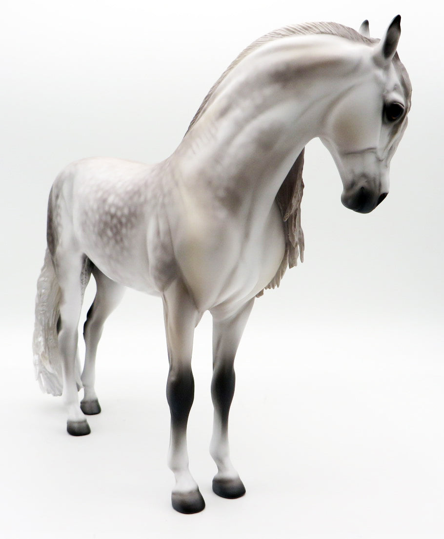 Delano-OOAK Dapple Grey Andalusian by Caroline Boydston 10/11/21