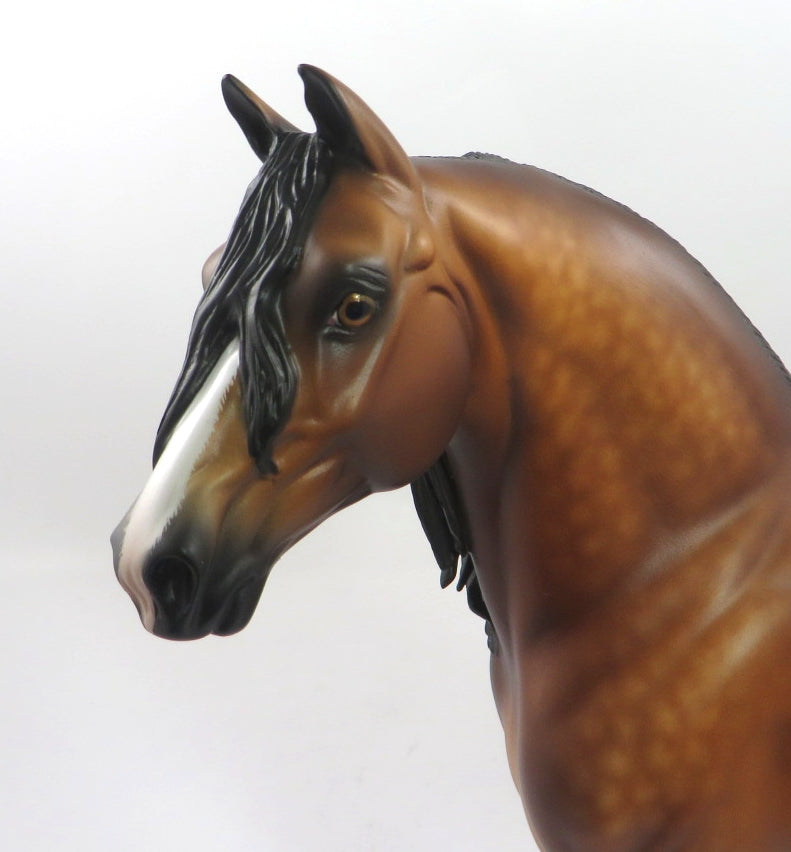 DELISH-OOAK STAR DAPPLE BAY MORGAN BY SHERYL LEISURE 12/27/19