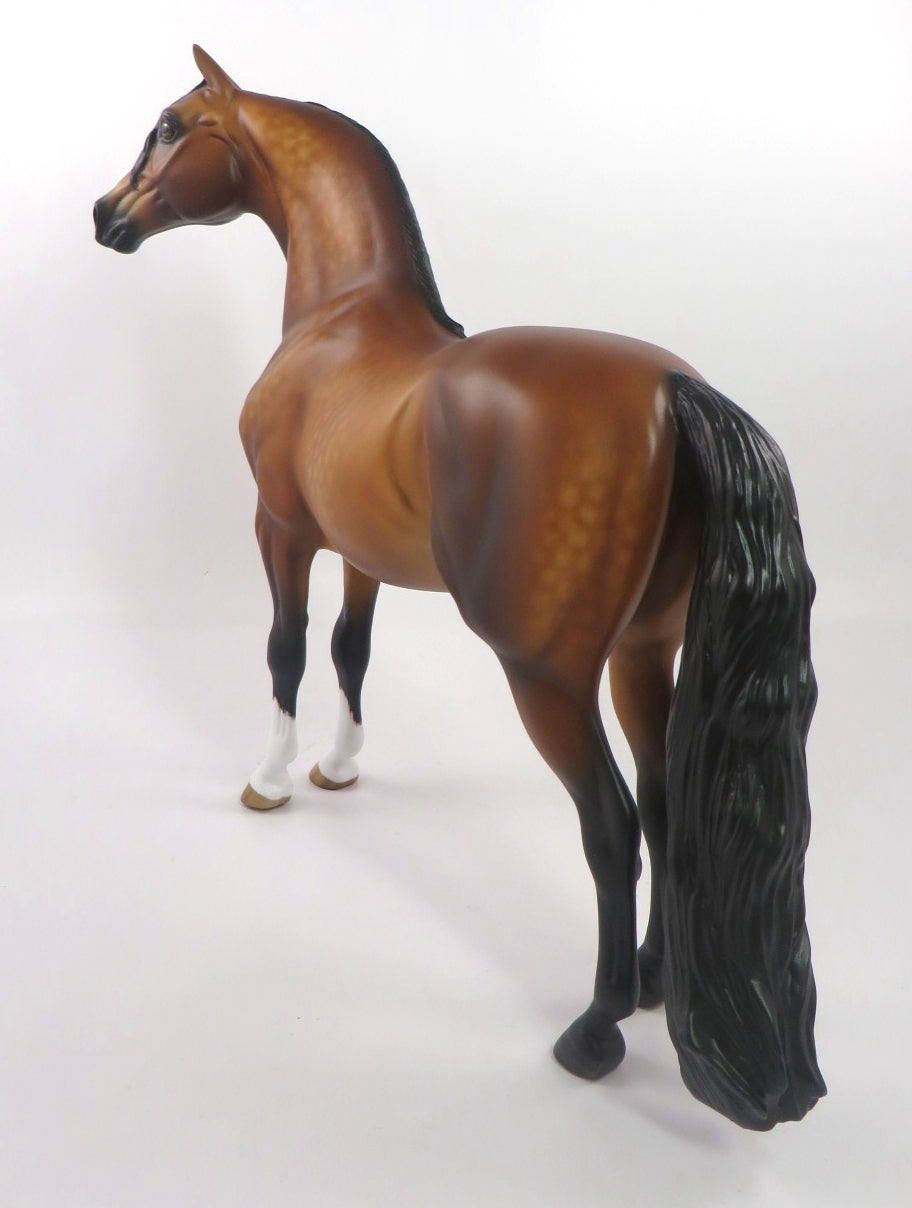 DELISH-OOAK STAR DAPPLE BAY MORGAN BY SHERYL LEISURE 12/27/19