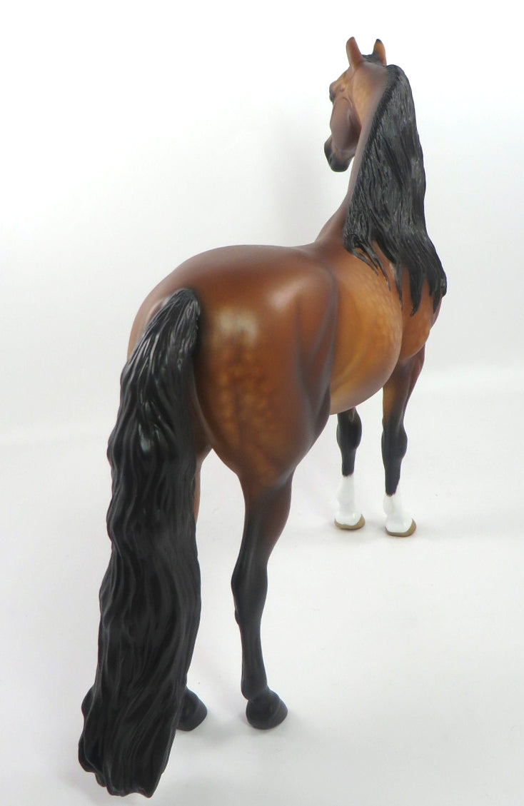 DELISH-OOAK STAR DAPPLE BAY MORGAN BY SHERYL LEISURE 12/27/19