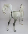 DET BINNER-OOAK DAPPLE GREY ARABIAN MODEL HORSE BY SHERYL LEISURE 2/27/20