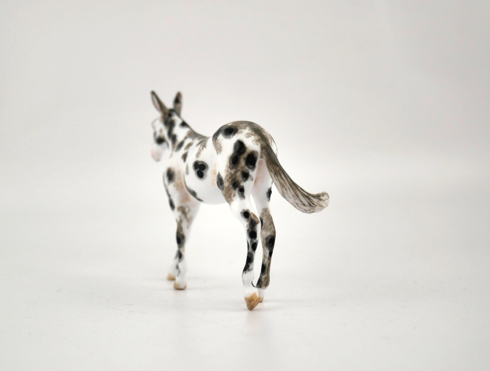 Dolbee-OOAK Mule Appaloosa Chip By Andrea MM 2020