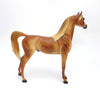 DORITO-OOAK DAPPLE CHESTNUT ARABIAN MODEL HORSE BY AUDREY DIXON 2/27/20