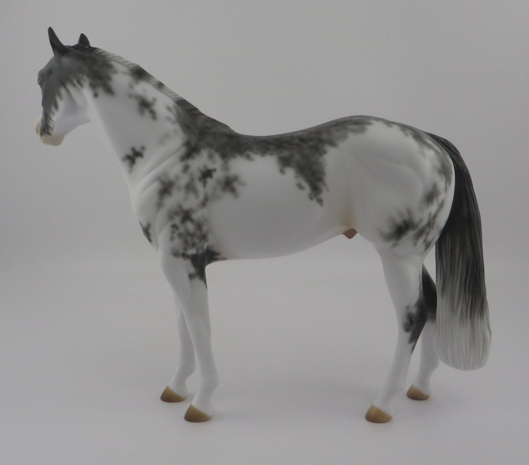 DOVE-OOAK Black Sabino ISH Model Horse EQ 2020