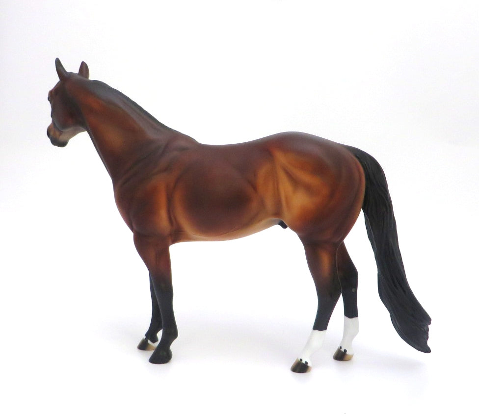 DR. PEPPER-OOAK BAY ISH MODEL HORSE BY KAYLA 2/27/20
