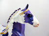AMETHYST TROTTING DRAFT MODEL HORSE EQ 19