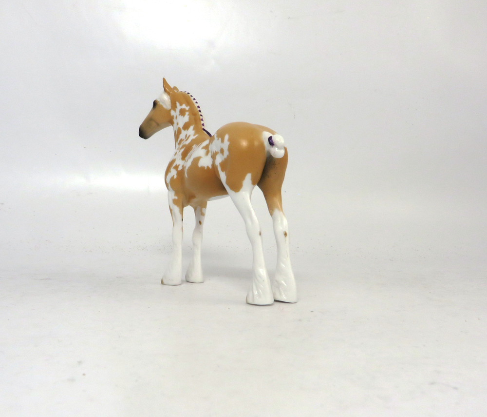 DRIBBLE-OOAK PALOMINO DRAFT CHIP BY AMANDA