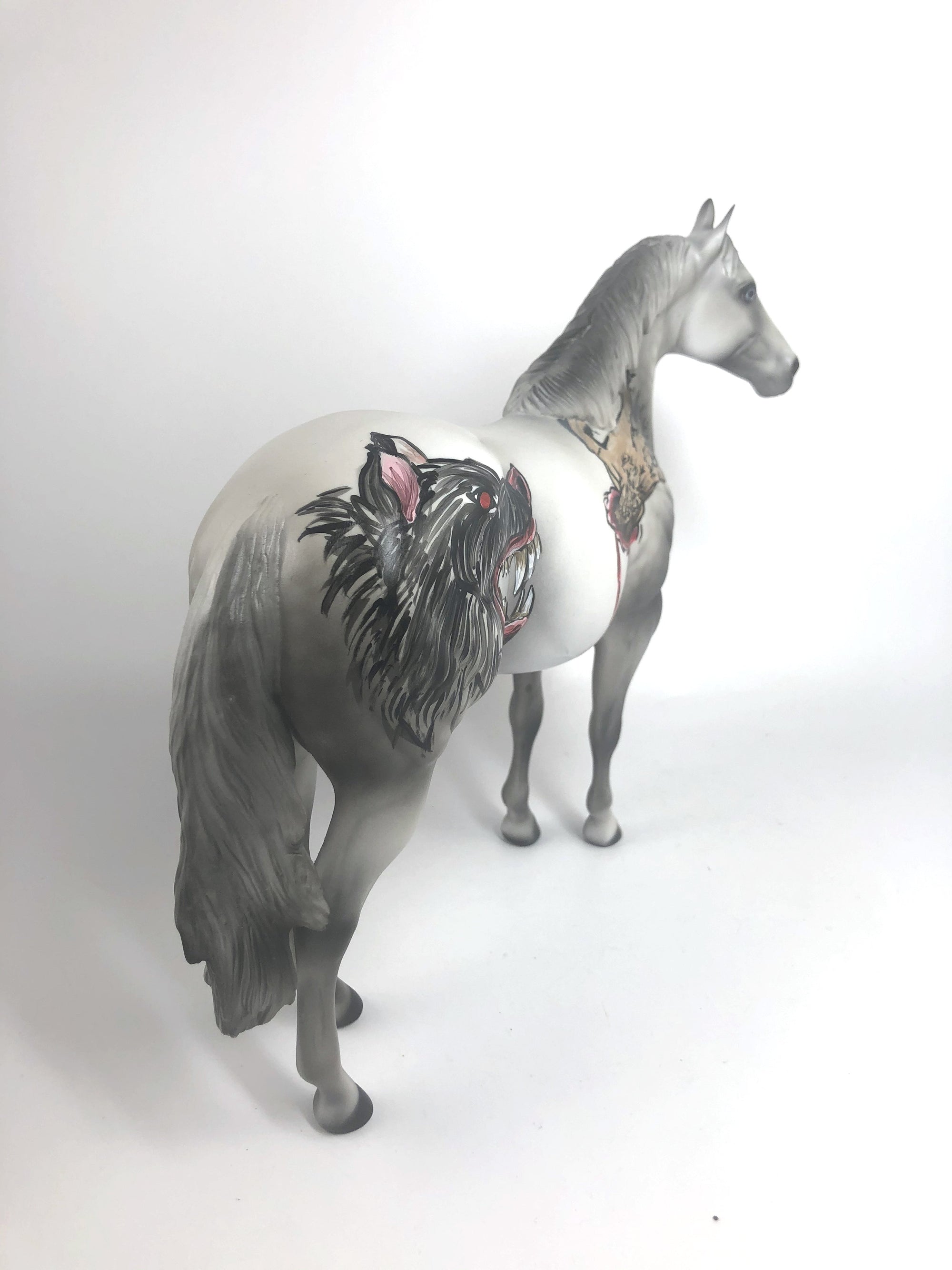 DRAVEN -OOAK GREY W/ WEREWOLF ISH BY DAWN QUICK MM19