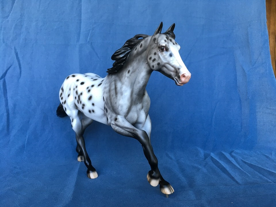 DREAM BIG-OOAK LOUD APPALOOSA FOUNDATION QUARTER HORSE MODEL HORSE 4/24/20