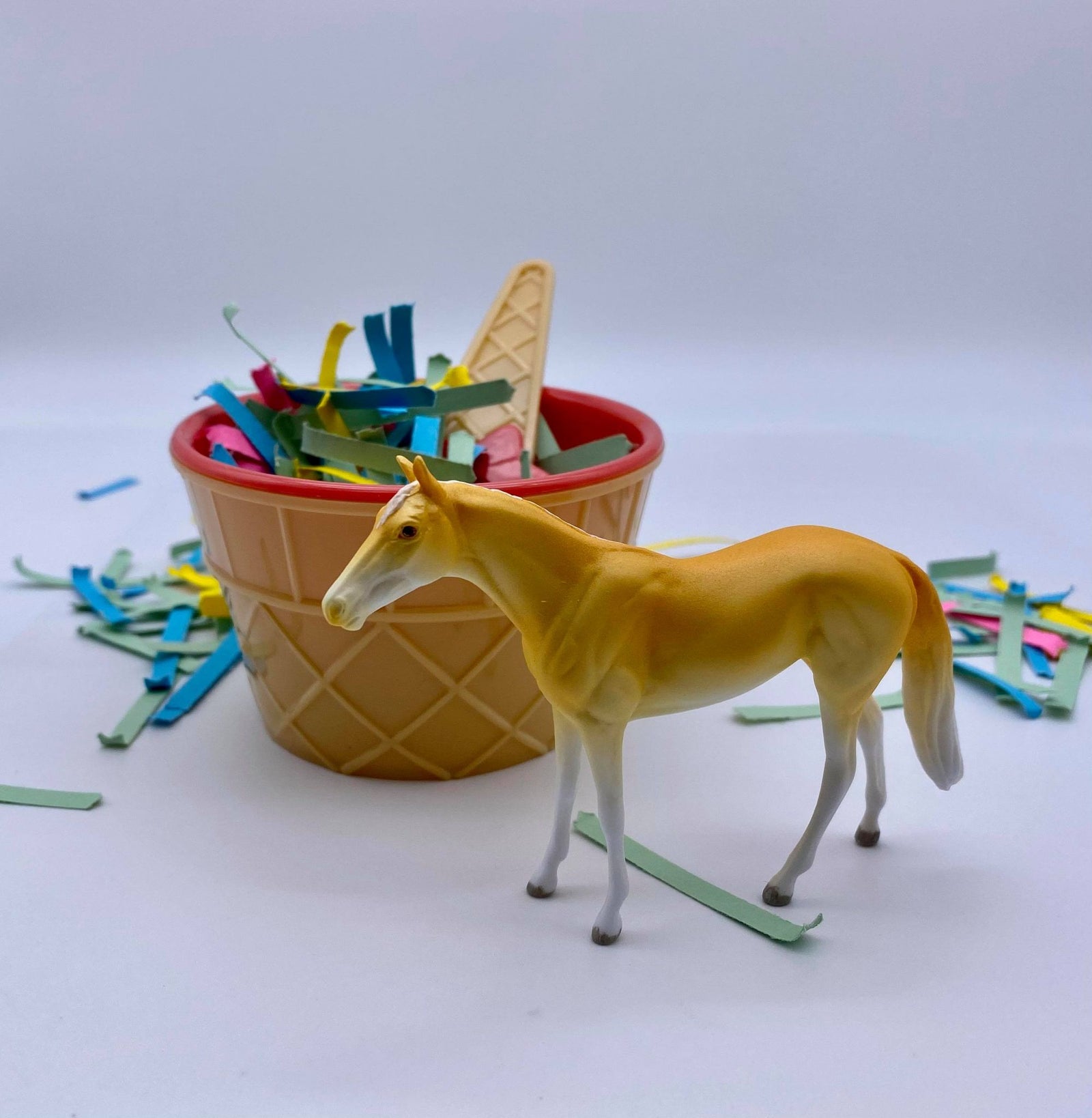 Dreamsicle-OOAK TB Chip Painted By Ellen Robbins  NICM-7/23/21