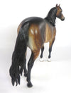 DRESSED TO THE TEETH-OOAK STAR DAPPLE BAY ISH MODEL HORSE BY SHERYL LEISURE 2/17/20