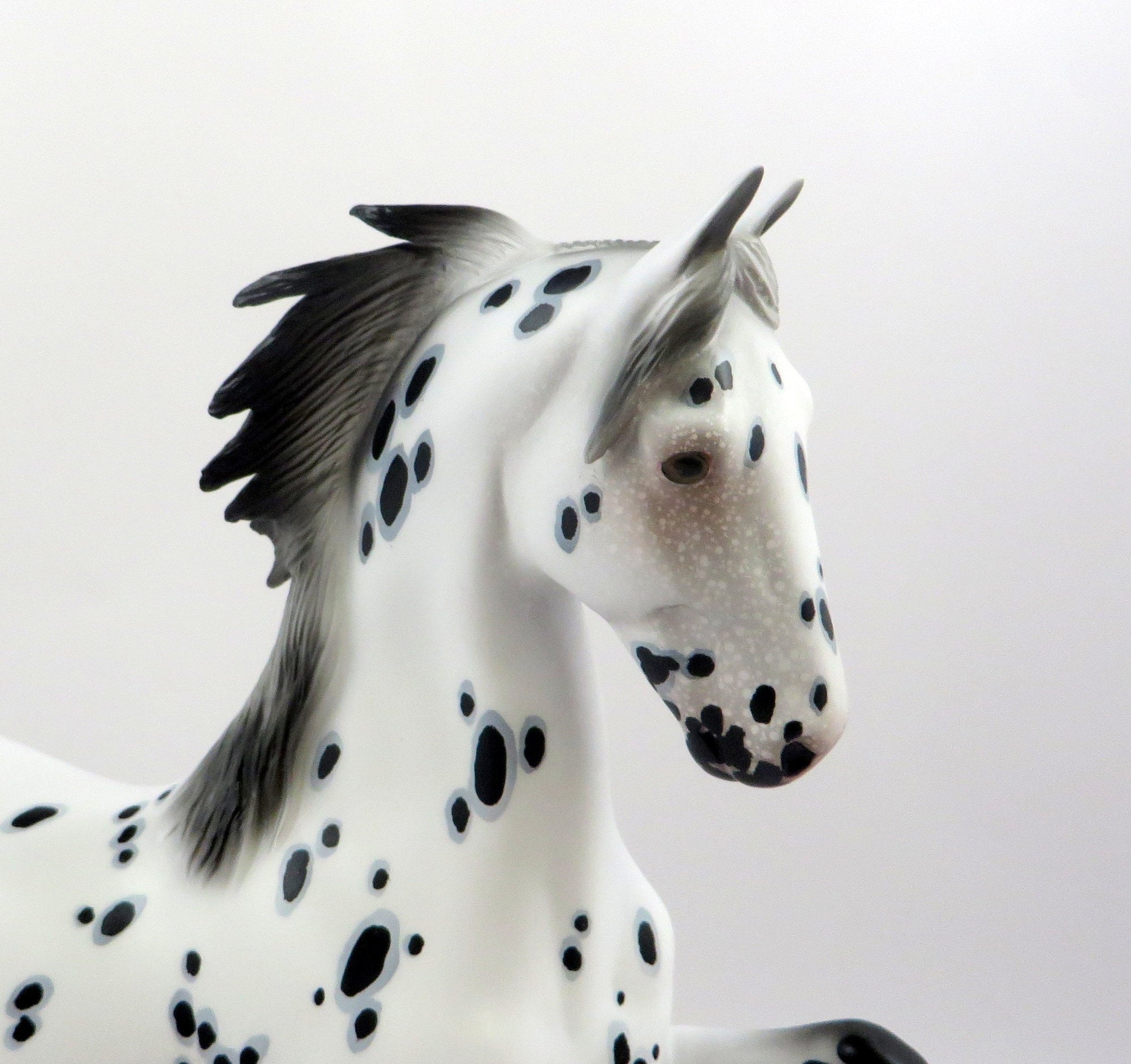 DUCHESS OF YORK-LE-5 LOUD APPALOOSA SADDLER MODEL HORSE EQ 19 ROYAL AFFAIR CM