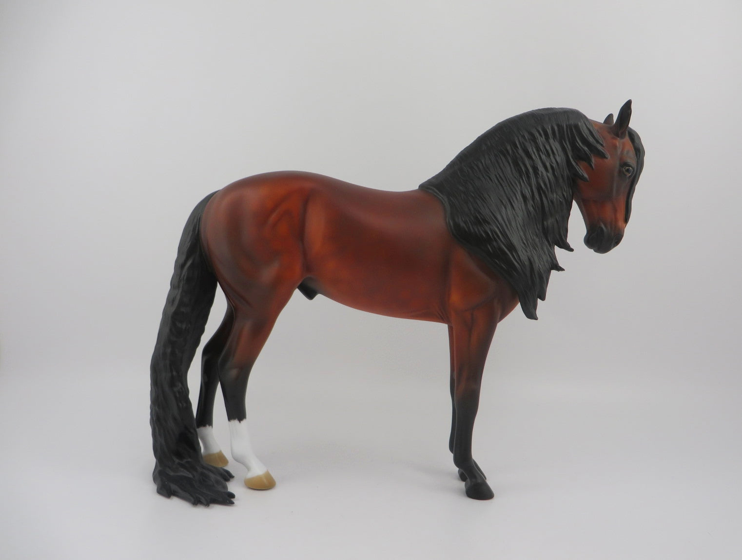 Durer-OOAK Dapple Bay Andalusian By Kayla