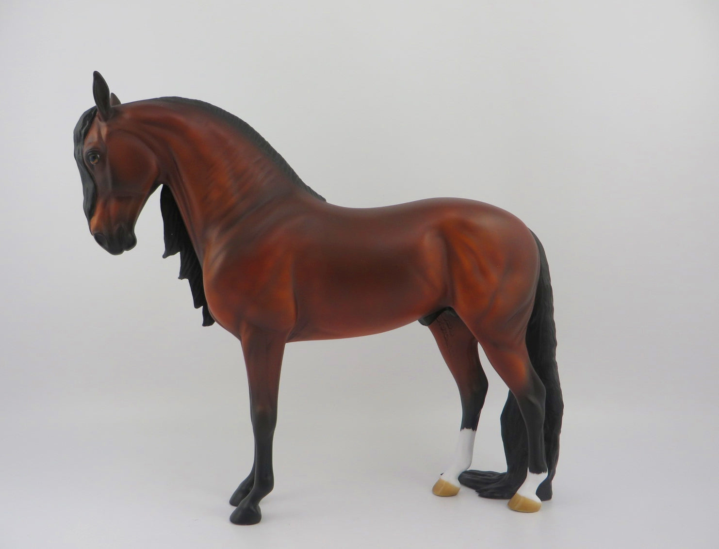 Durer-OOAK Dapple Bay Andalusian By Kayla