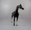 Concerted Treasure-OOAK Dark Dapple Grey Arabian By Elena Christopher