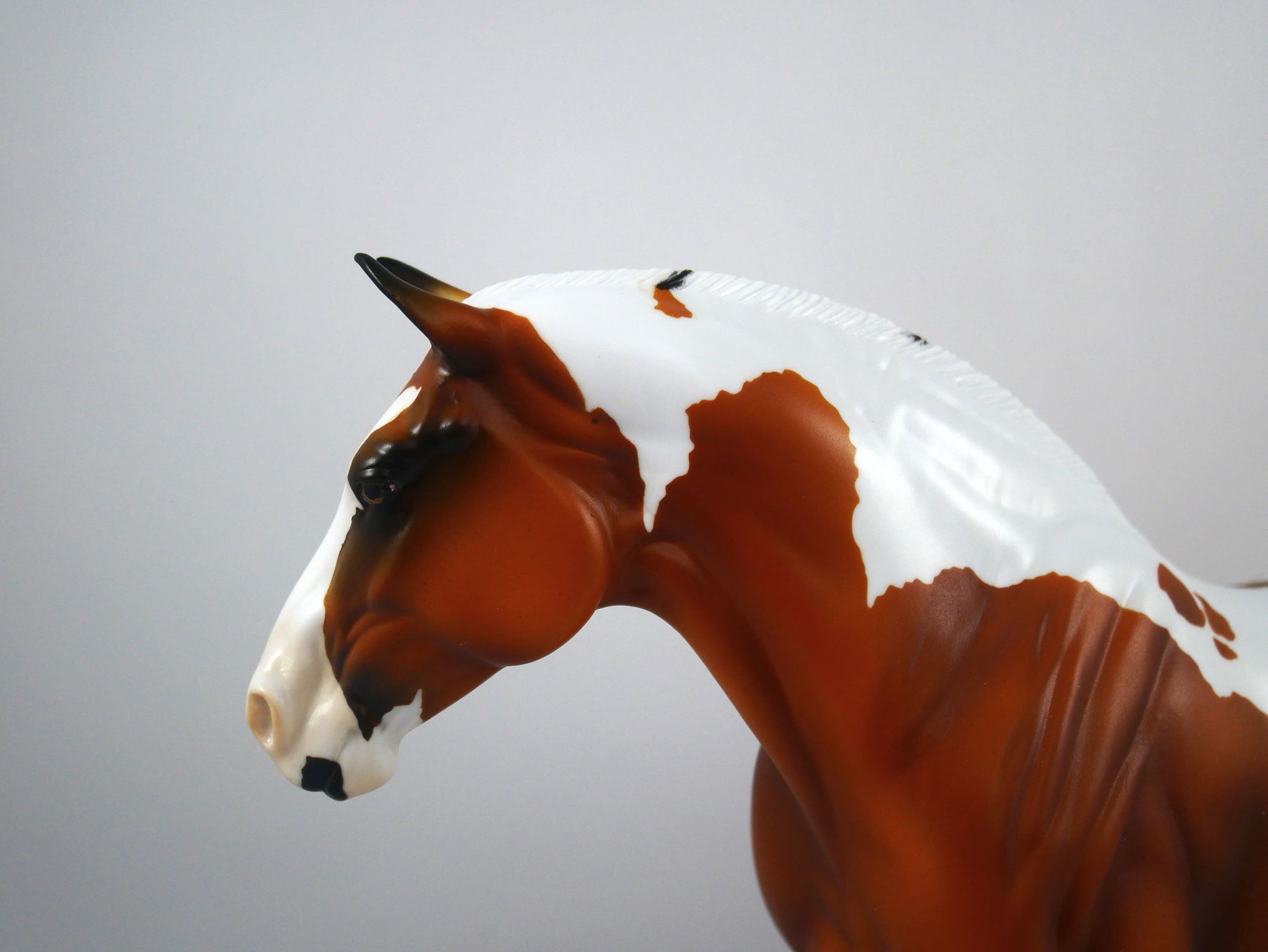 Yasou-OOAK Bay Paint Heavy Draft Mare Painted By Ellen Robbins 12/30/20