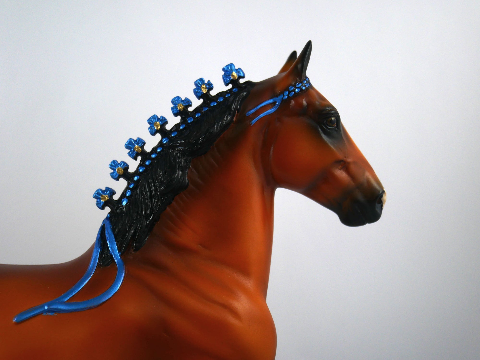 Better and Better-OOAK Bay Paint Trotting Drafter Painted By Ellen Robbins 12/30/20