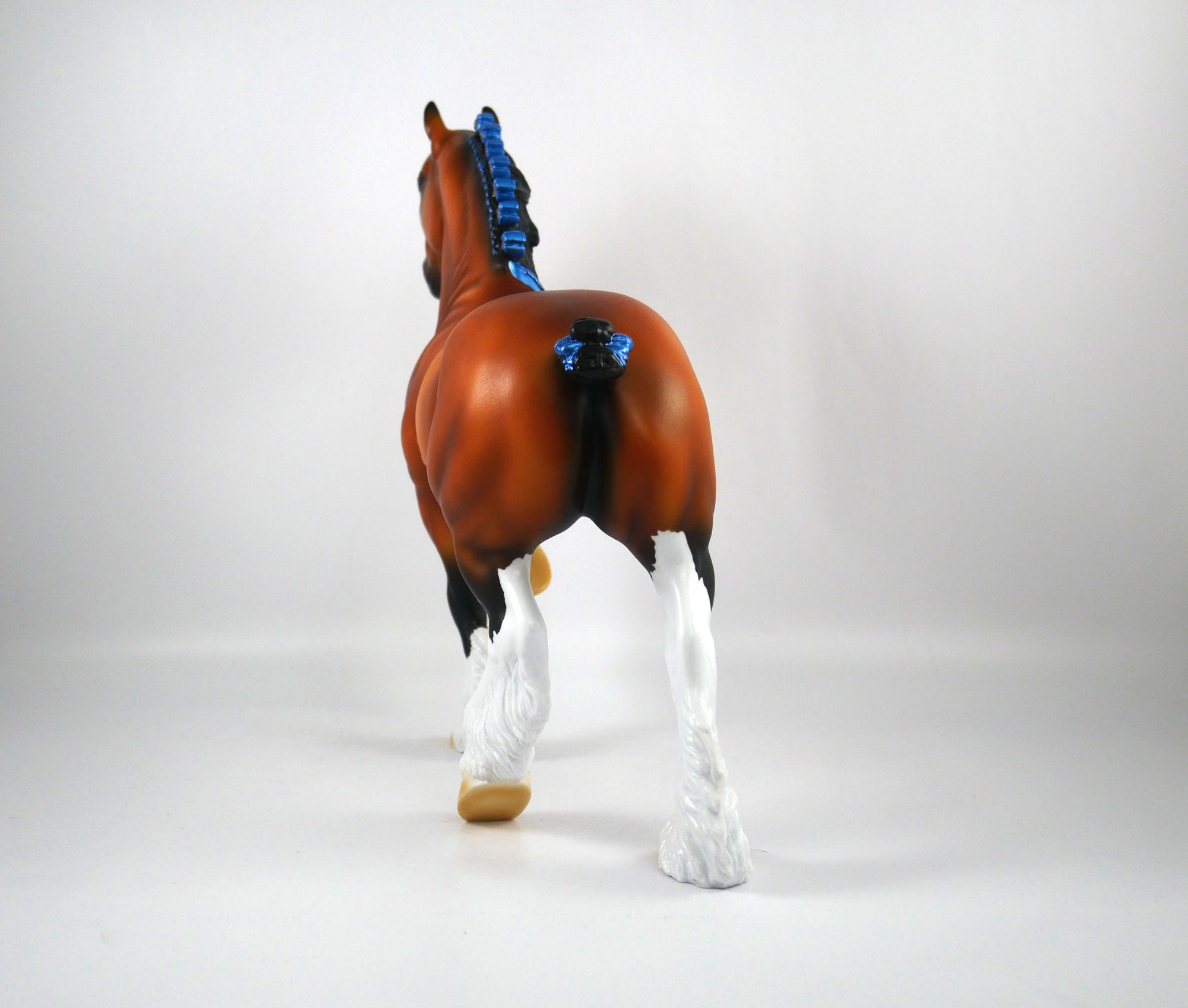 Better and Better-OOAK Bay Paint Trotting Drafter Painted By Ellen Robbins 12/30/20