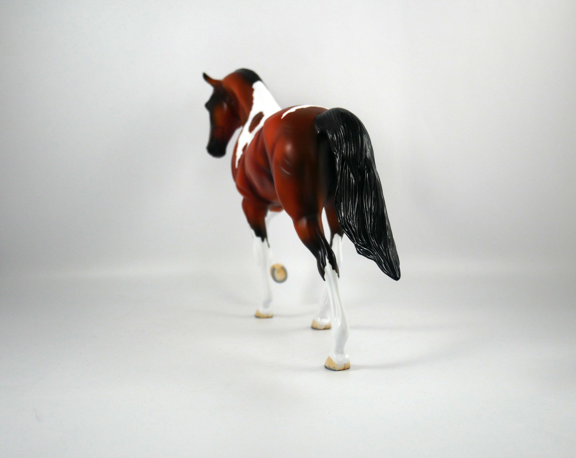 Happy Days Ahead-OOAK Bay Paint Tennessee Walker Painted By Ellen Robinson 12/30/30