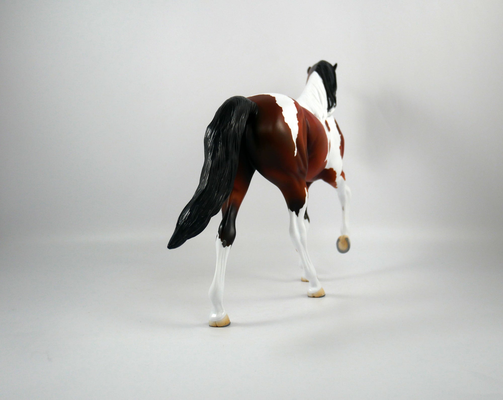 Happy Days Ahead-OOAK Bay Paint Tennessee Walker Painted By Ellen Robinson 12/30/30