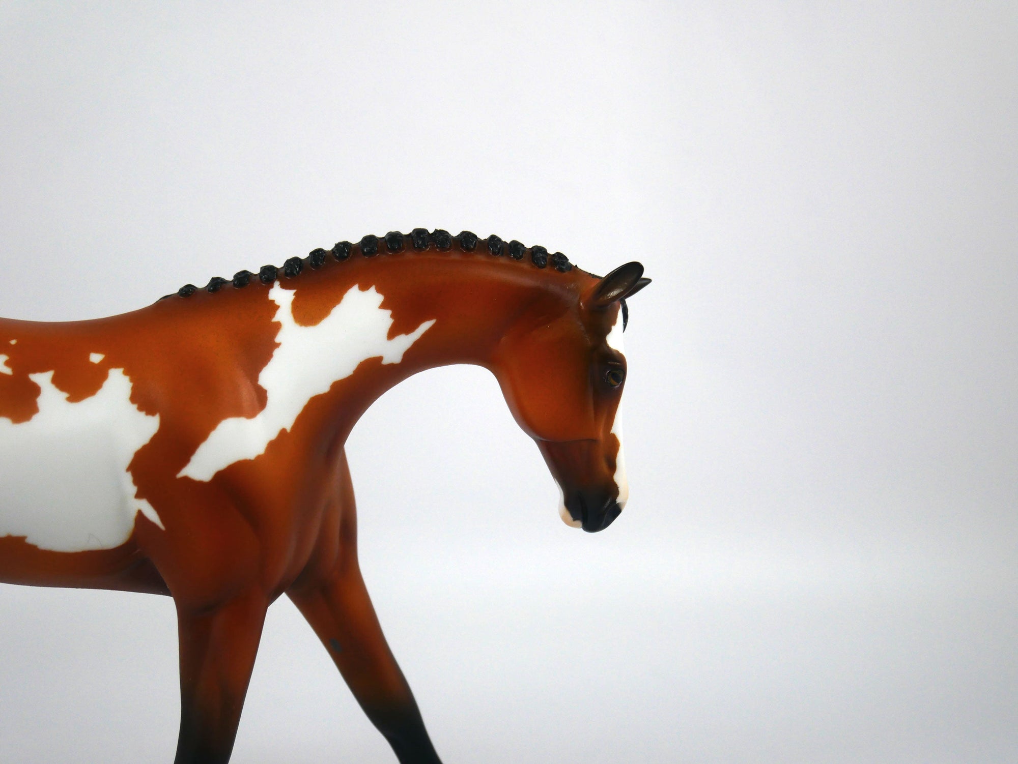 Au Revoir-OOAK Bay Paint Warmblood Pebbles Paint By Ellen Robbins 12/30/20