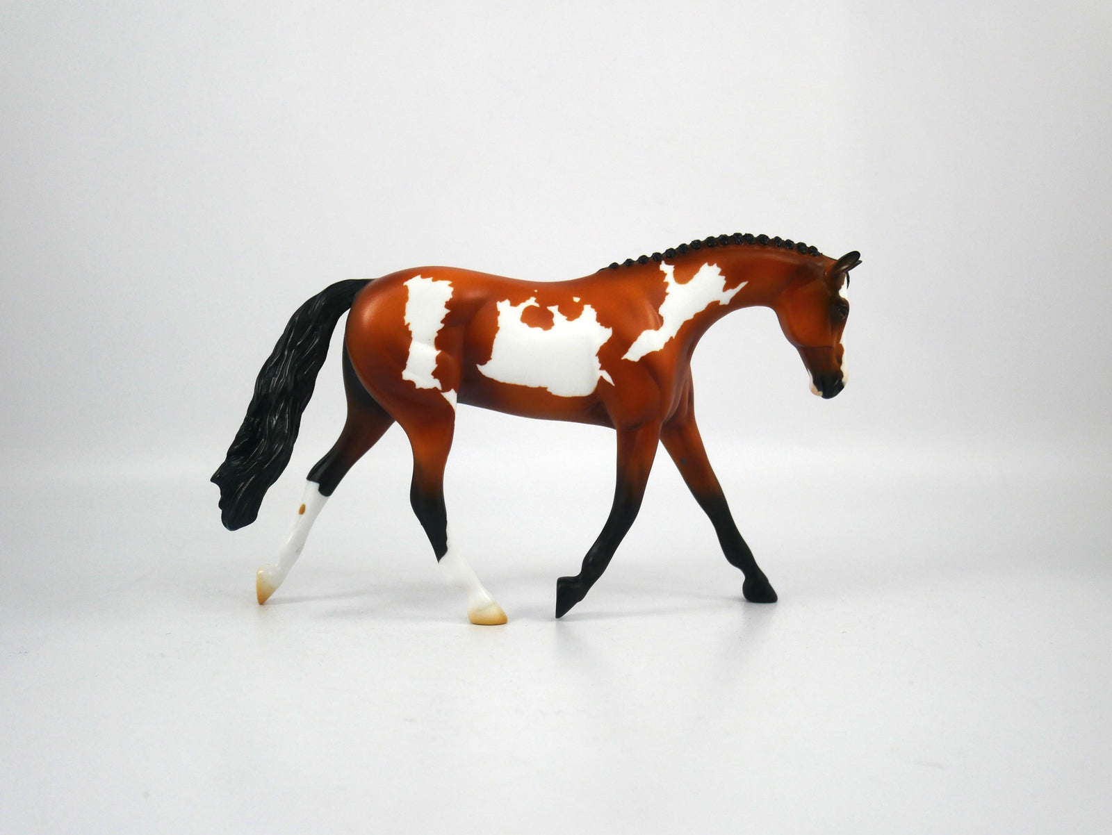 Au Revoir-OOAK Bay Paint Warmblood Pebbles Paint By Ellen Robbins 12/30/20