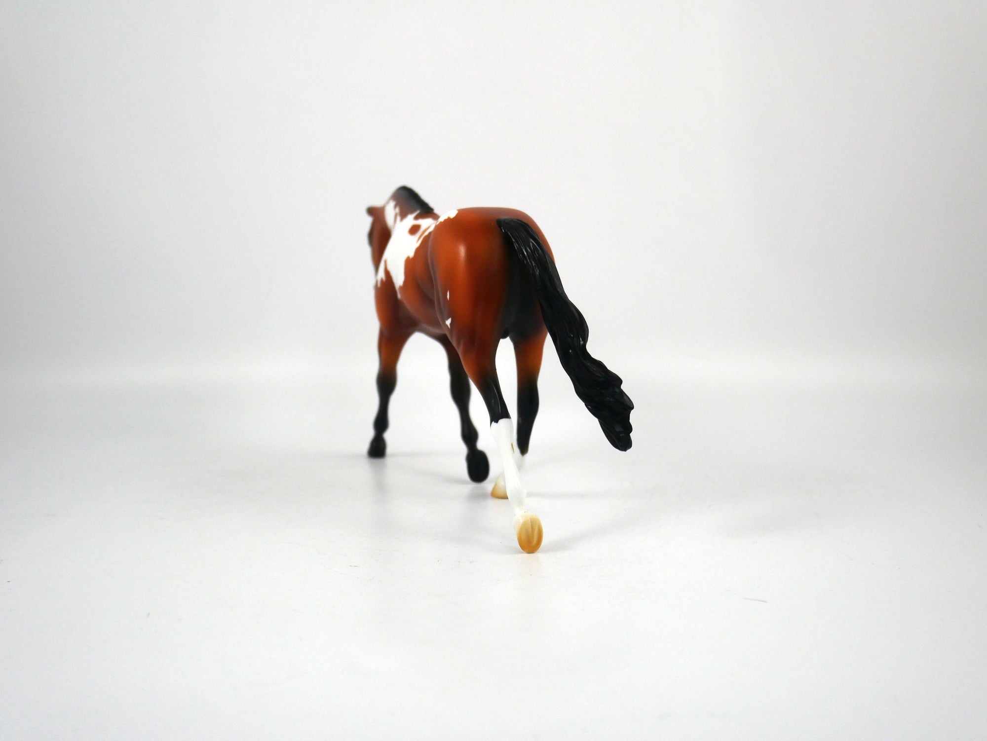 Au Revoir-OOAK Bay Paint Warmblood Pebbles Paint By Ellen Robbins 12/30/20