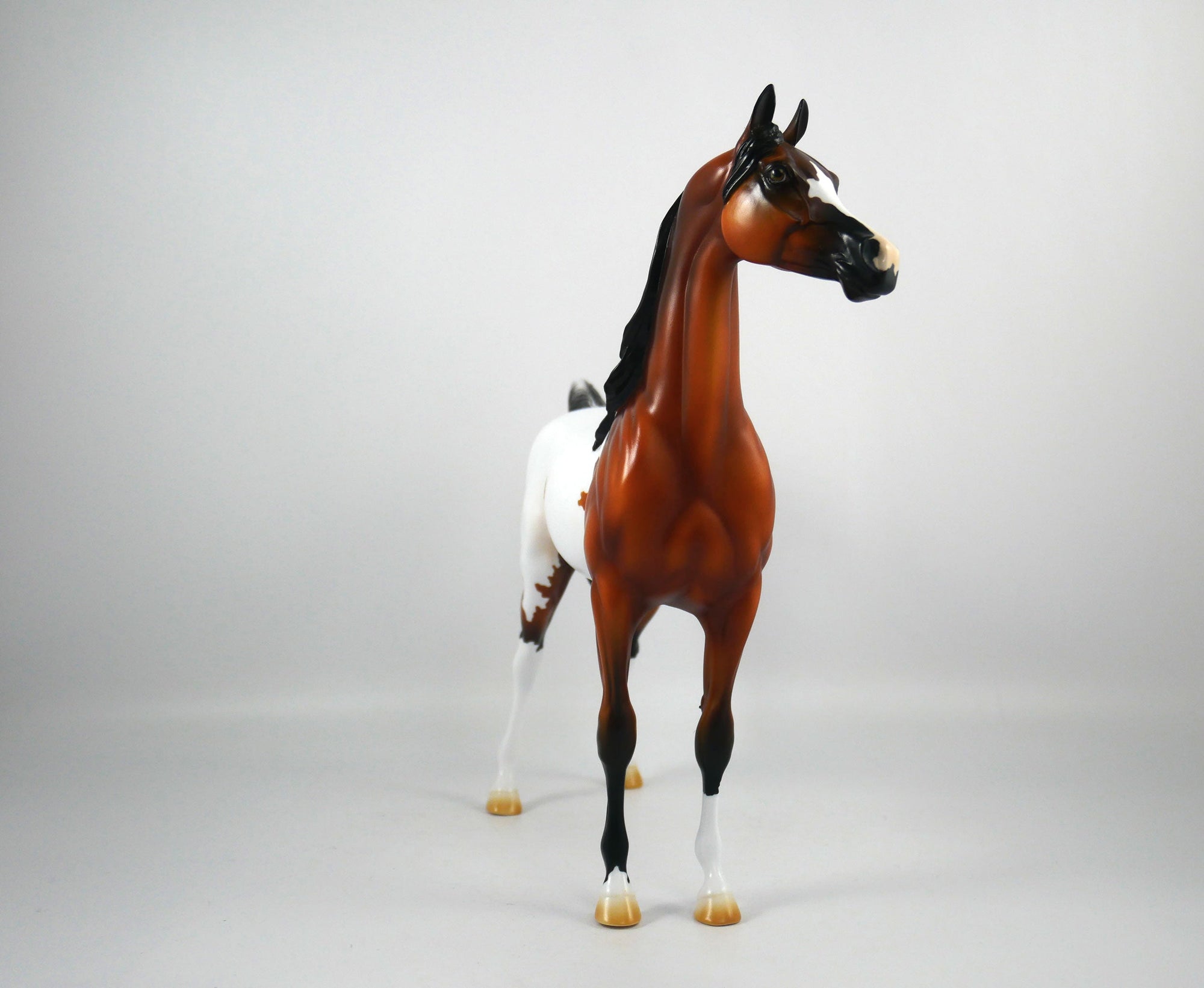 Fare Thee Well-OOAK Bay Paint Arabian Painted By Ellen Robbins 12/30/20